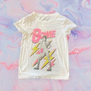 Woman’s David Bowie tee